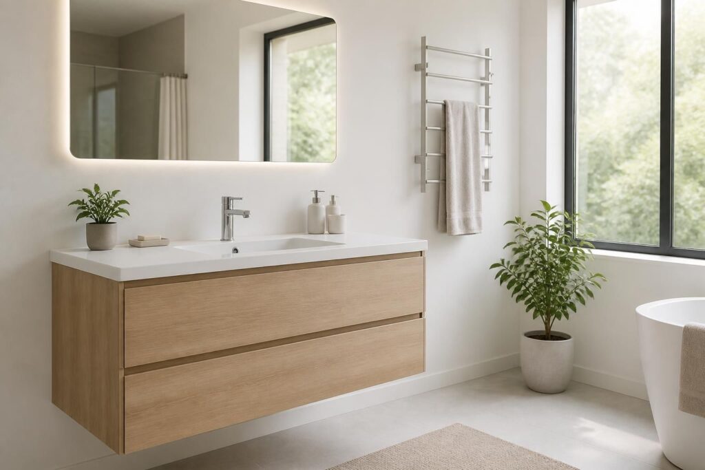 découvrez la hauteur idéale pour un meuble de salle de bain suspendu, alliant confort d'utilisation et design moderne pour sublimer votre espace.