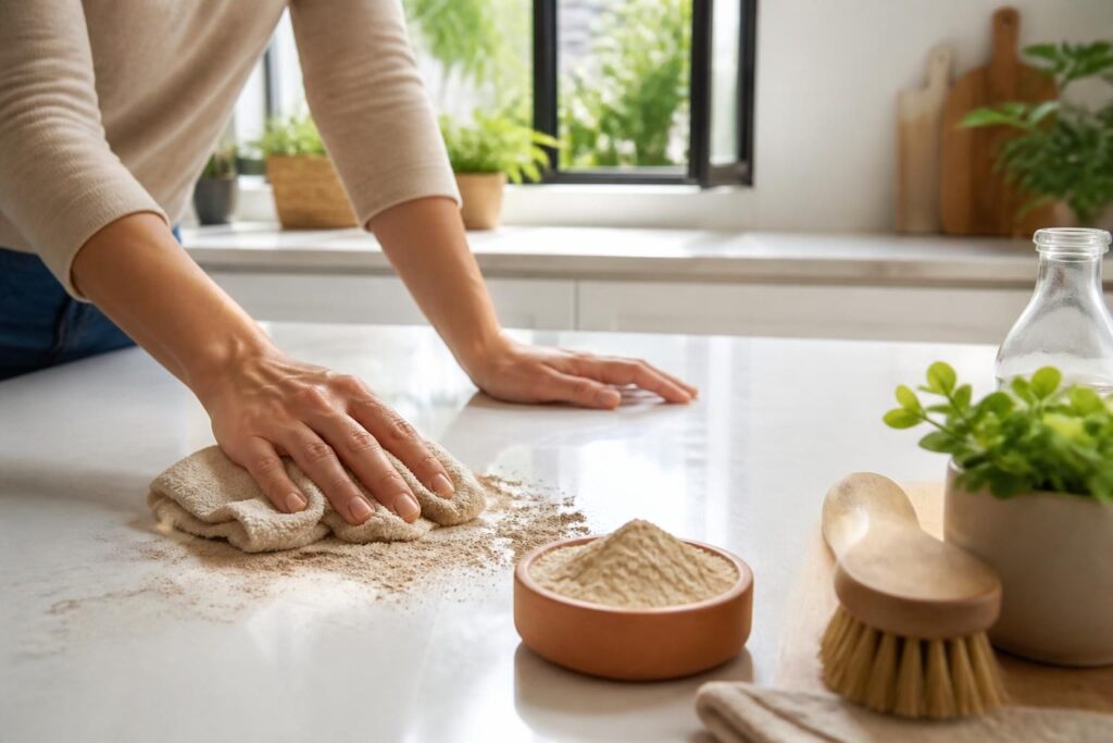 découvrez comment utiliser la terre de sommières pour un nettoyage efficace, naturel et respectueux de l'environnement dans votre maison.