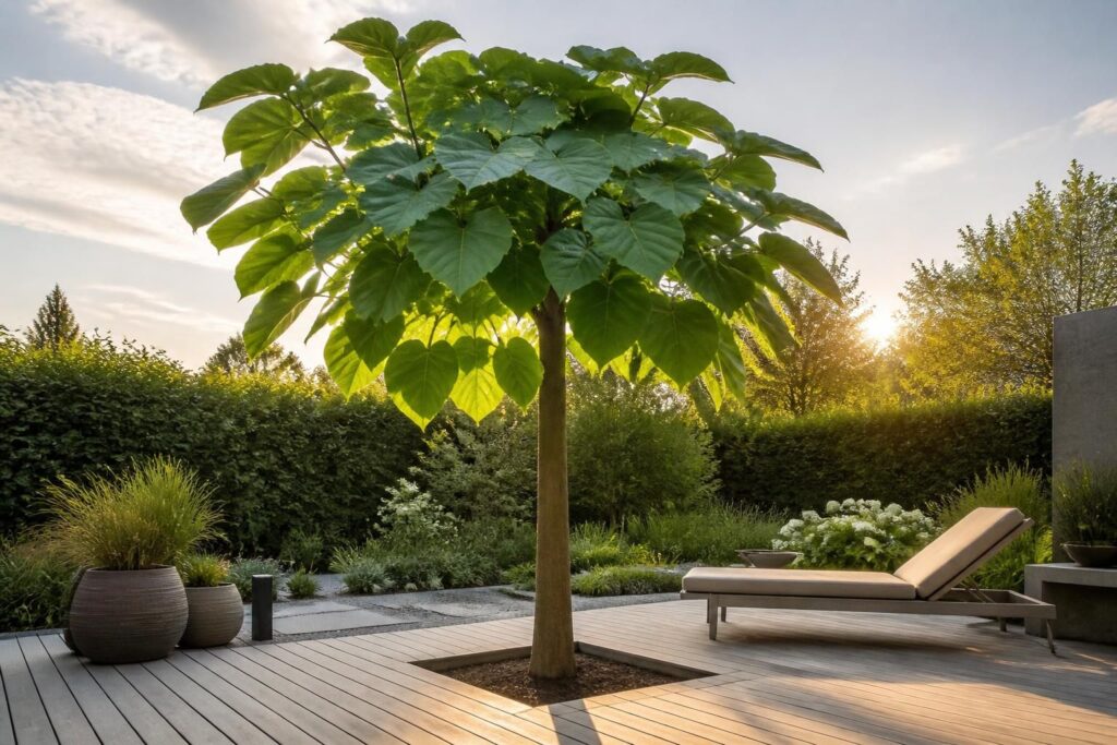 découvrez le paulownia, un arbre idéal pour apporter rapidement ombre et décoration naturelle à votre jardin ou terrasse. facile à entretenir, il embellit votre extérieur en un rien de temps.