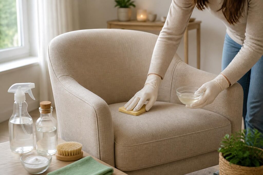 découvrez des astuces efficaces pour nettoyer vos chaises en tissu tout en préservant leur revêtement et leur beauté d'origine.