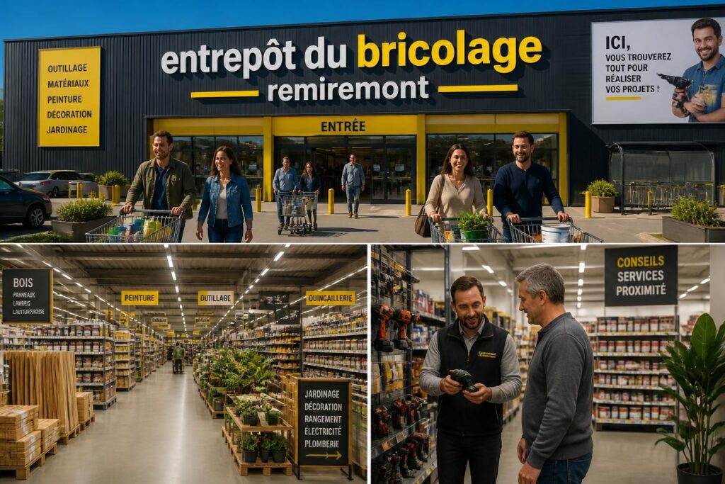 découvrez comment tirer pleinement parti de l'entrepôt du bricolage à remiremont avec nos conseils pratiques pour vos achats et projets de rénovation.