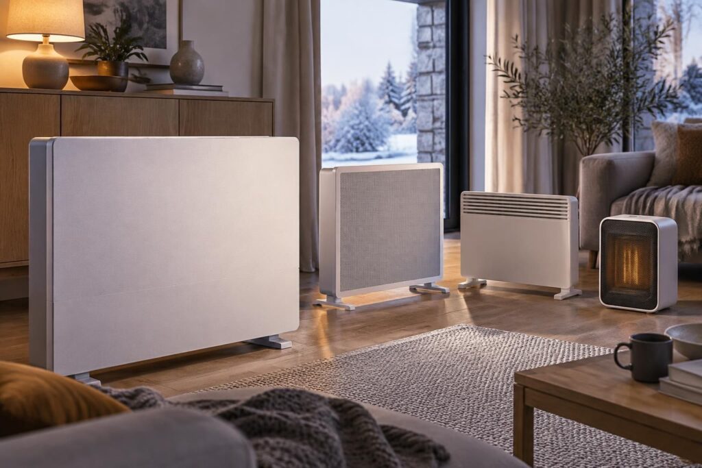 découvrez quel chauffage d’appoint consomme le moins : comparez les radiateurs électriques et trouvez le modèle adapté à vos besoins et à votre budget.